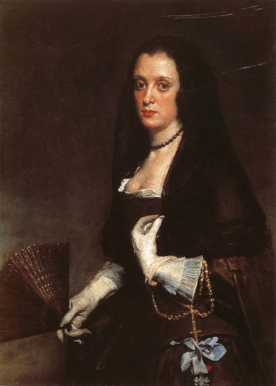 The Woman holding the fan